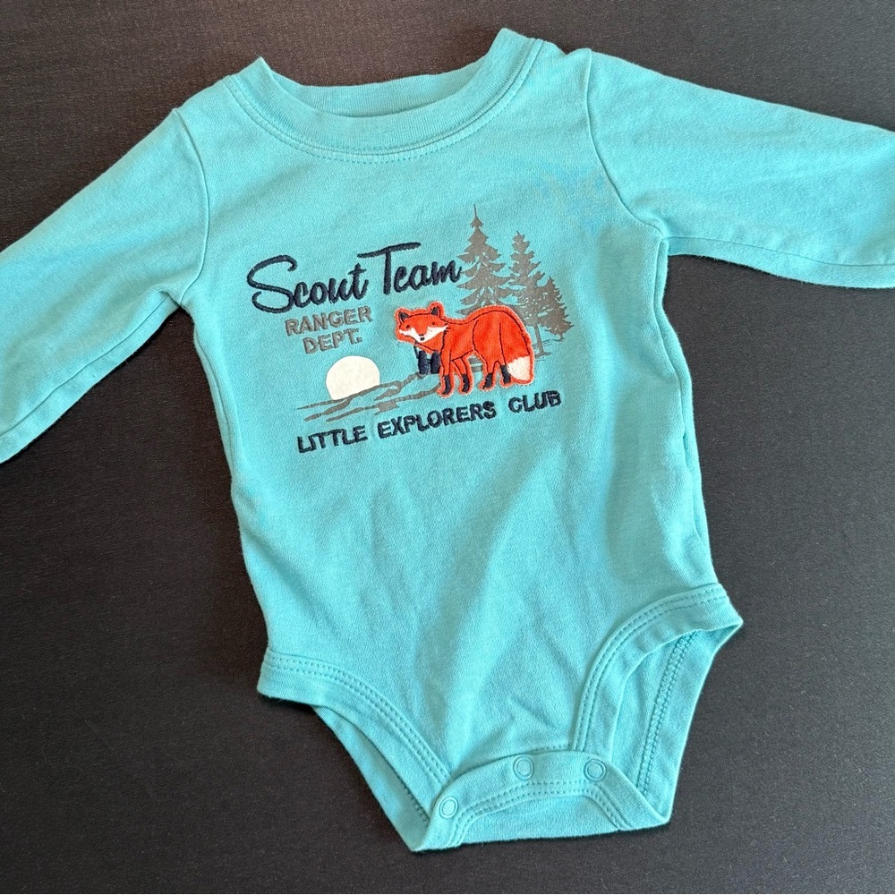 Carter’s Baby One Piece Little Explorer Scout 6 Months